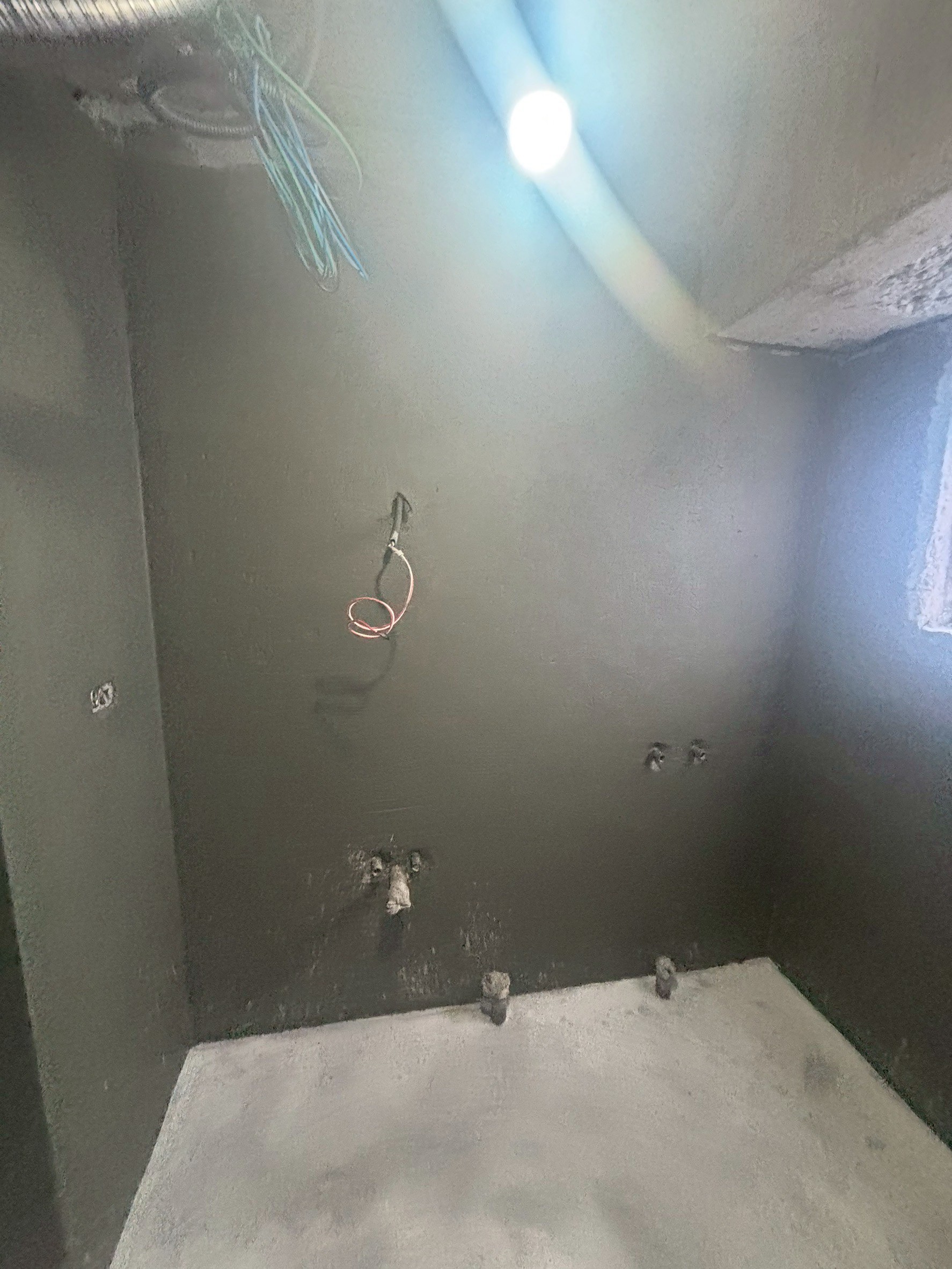 新莊幸福路廚房防水第三道 施工紀錄