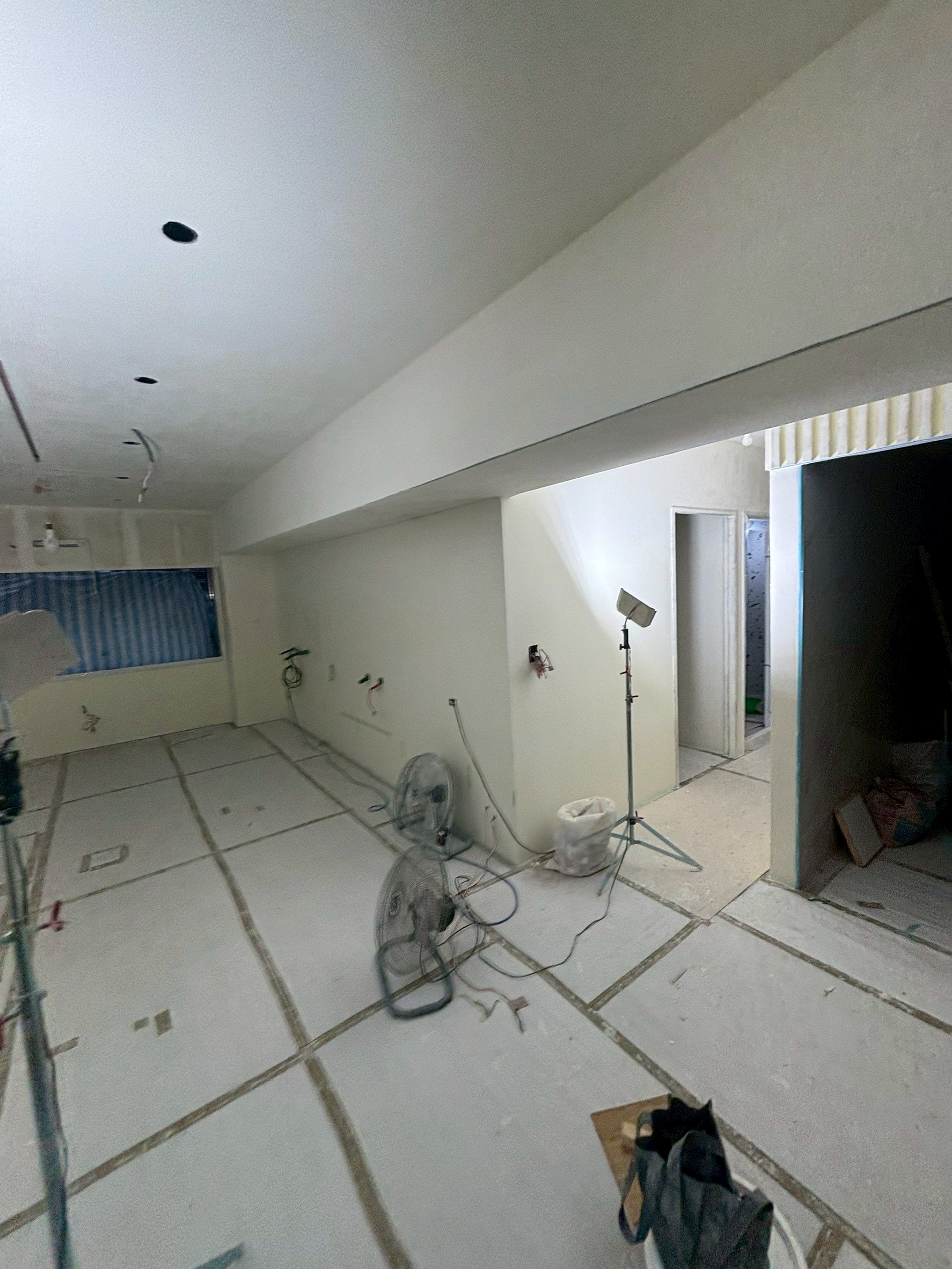 新莊幸福路油漆批土05 施工紀錄