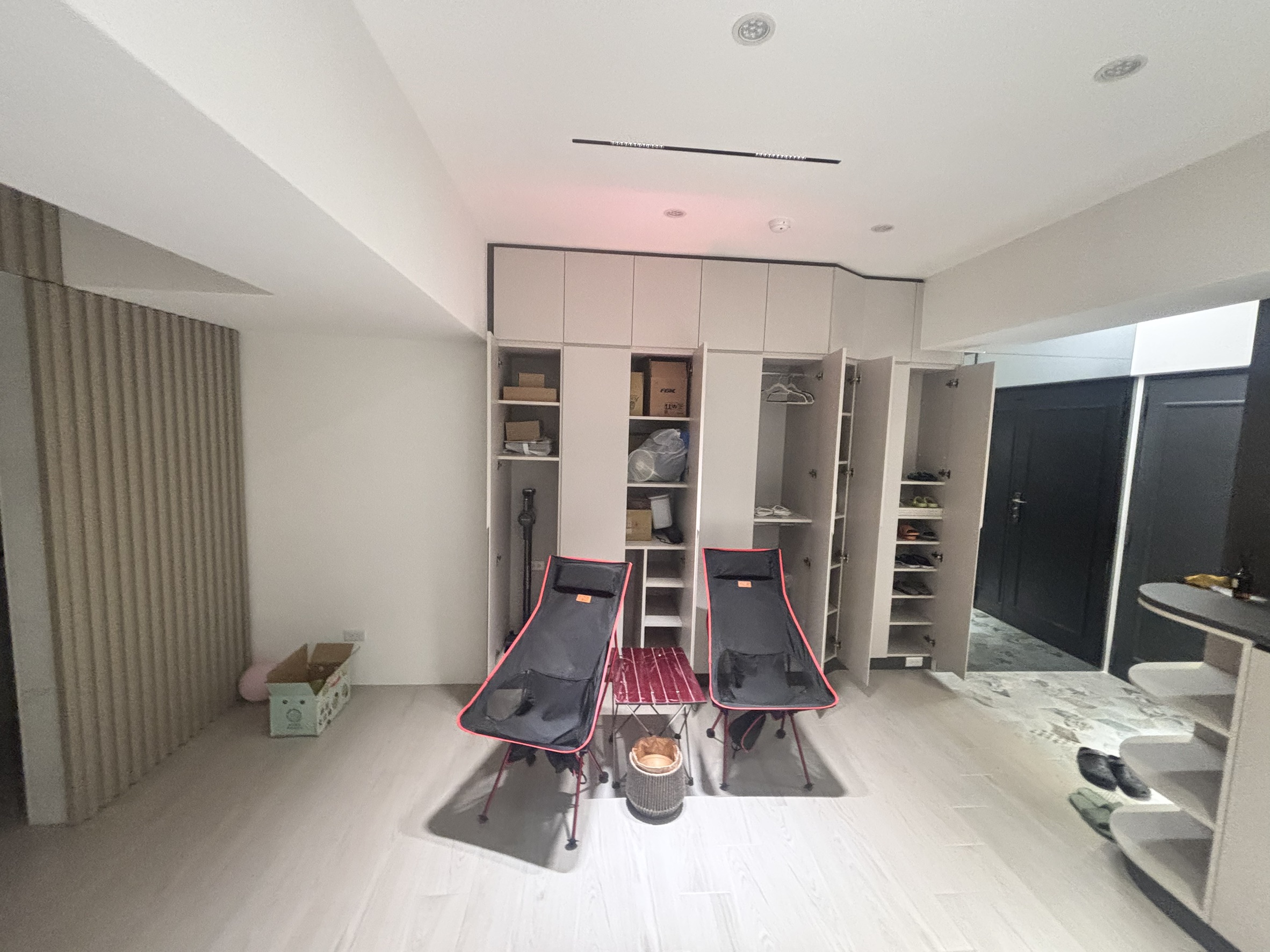 新莊幸福路客廳系統櫃05 施工紀錄