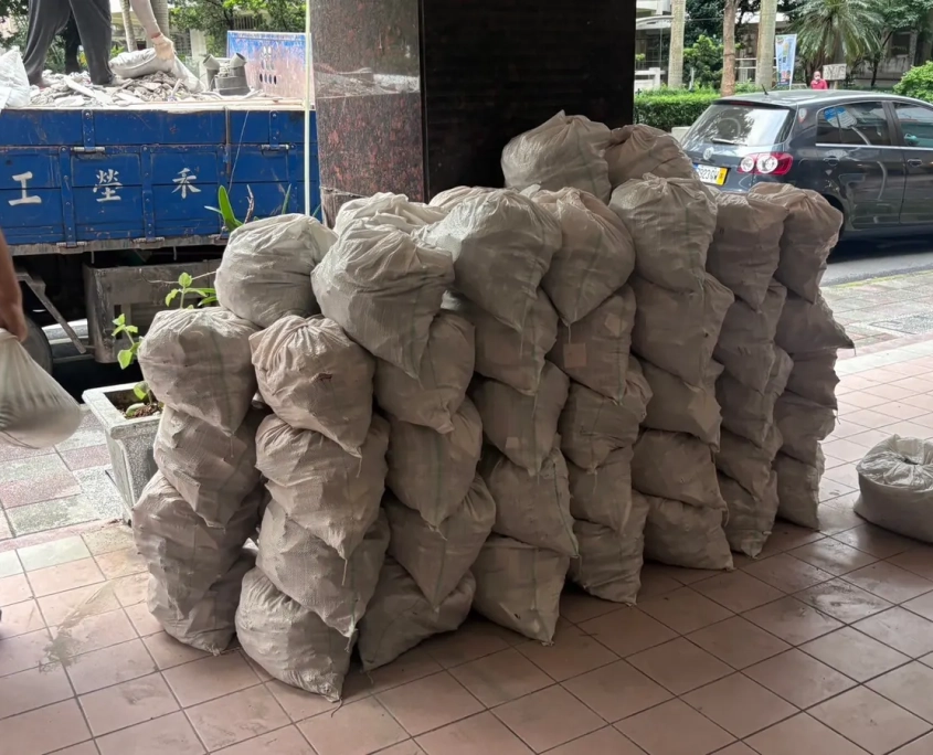 中和自強住宅翻新｜拆除廢料集中清運