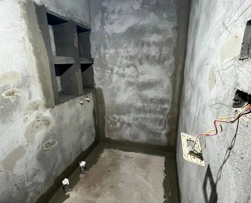 中和自強住宅翻新｜浴室轉角加強修整