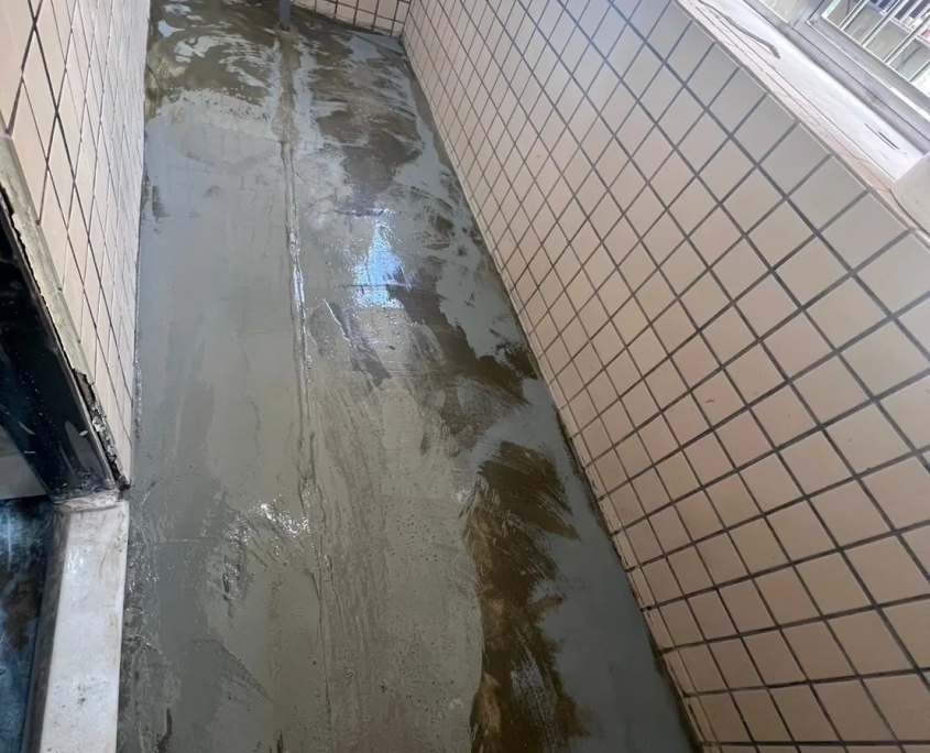 中和自強住宅翻新｜陽台濕區防水施工