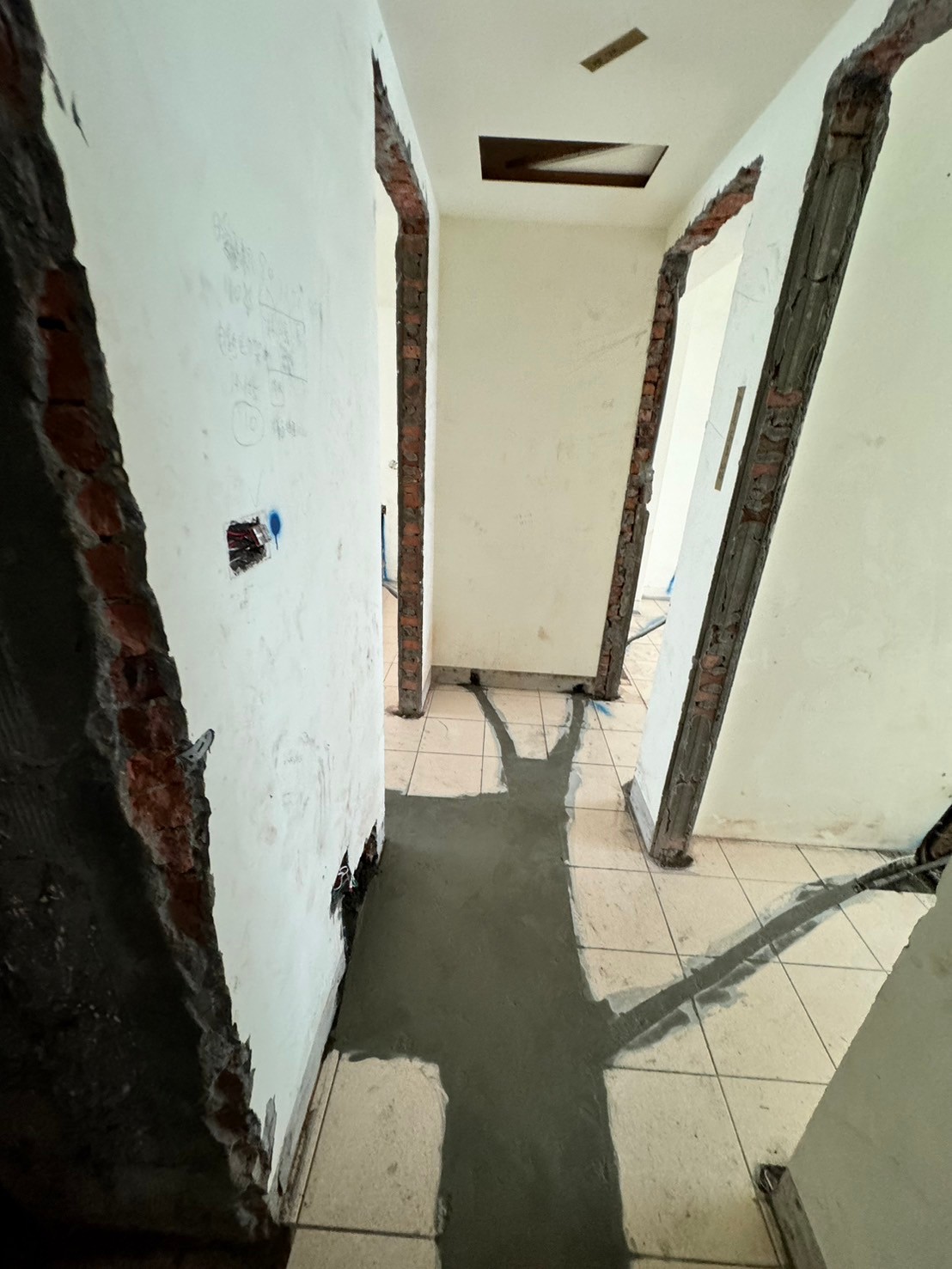 內湖康寧路案例｜泥作修補與打底施工紀錄