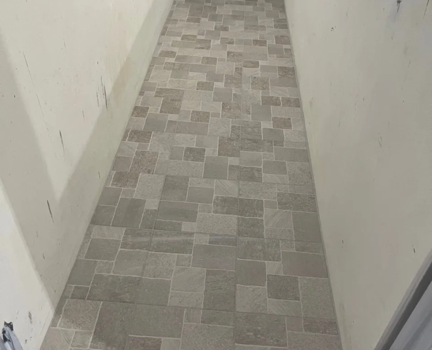 文山辛亥老屋翻新:陽台地磚