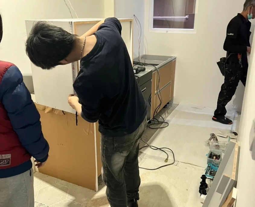 文山辛亥老屋翻新:廚具安裝
