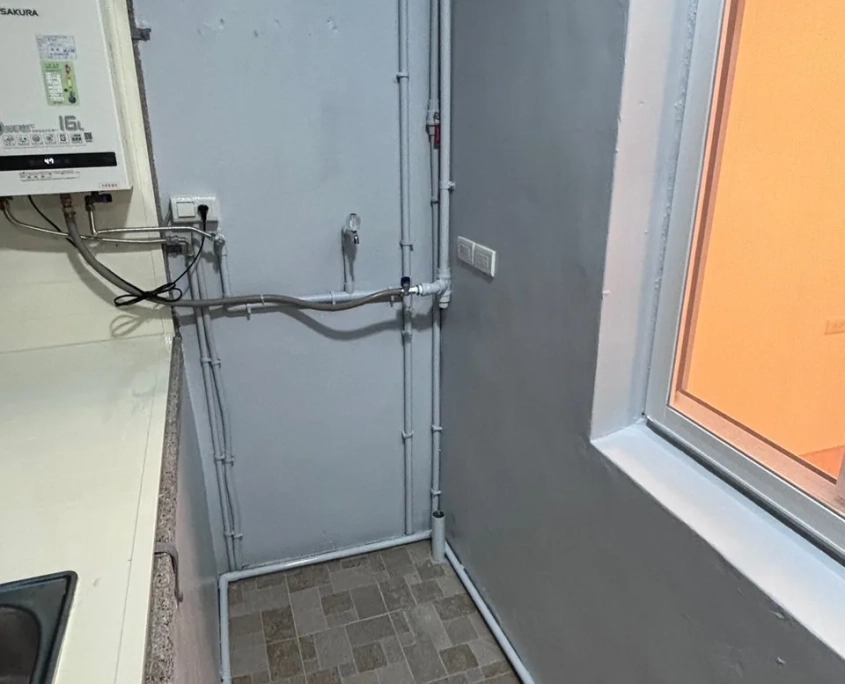 文山辛亥老屋翻新 03/12 工程專員巡場紀錄:補漆完成