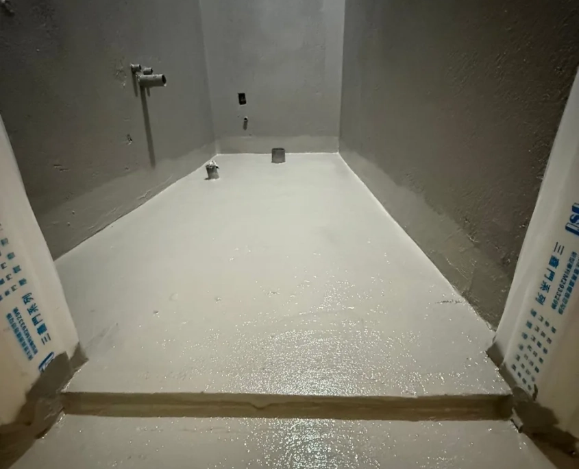 文山辛亥老屋翻新 12/23 工程專員巡場紀錄:防水第二層