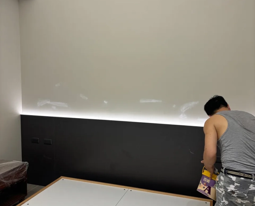 最後一次逐面檢查與補漆