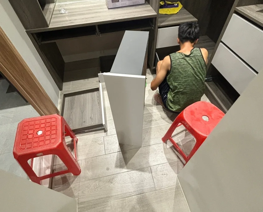 交付前清潔與逐櫃檢查