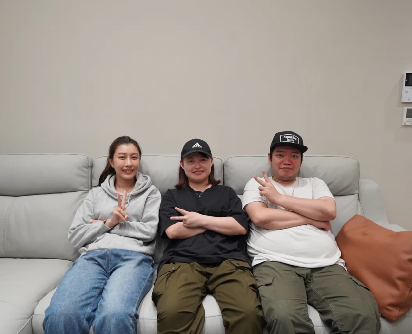 中山合江老屋翻新屋主與工程團隊合照