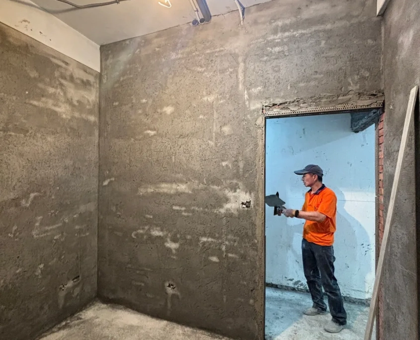 中山合江老屋翻新 04/29 工程專員巡場紀錄:泥作