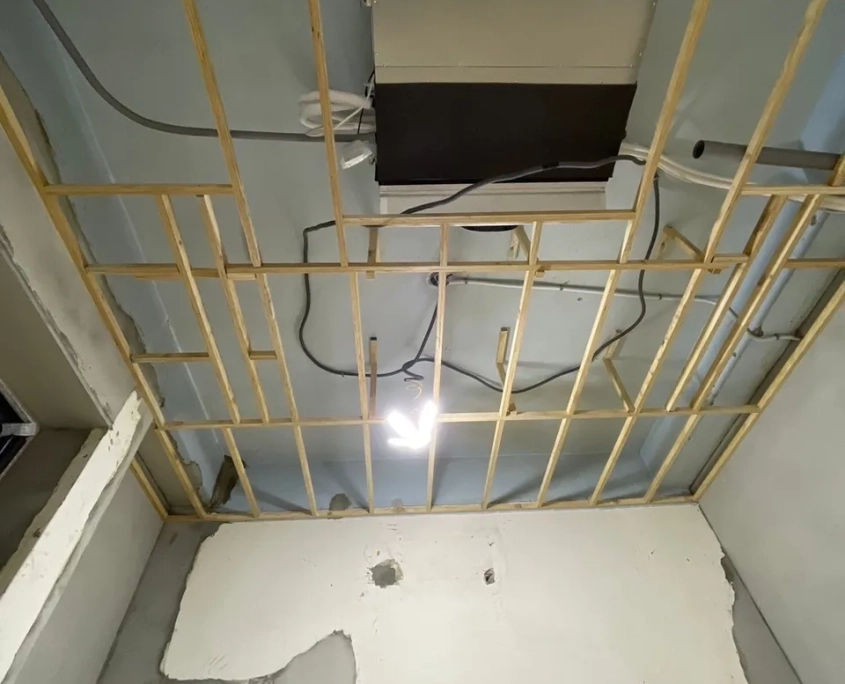 中山合江老屋翻新 07/01 工程專員巡場紀錄:木工進場