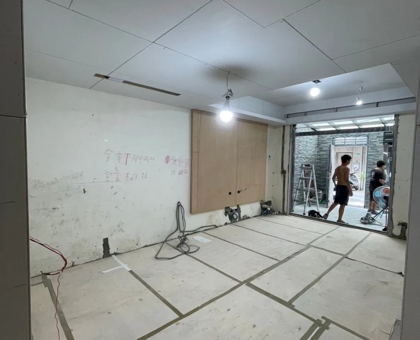 中山合江老屋翻新 07/13 工程專員巡場紀錄:木工