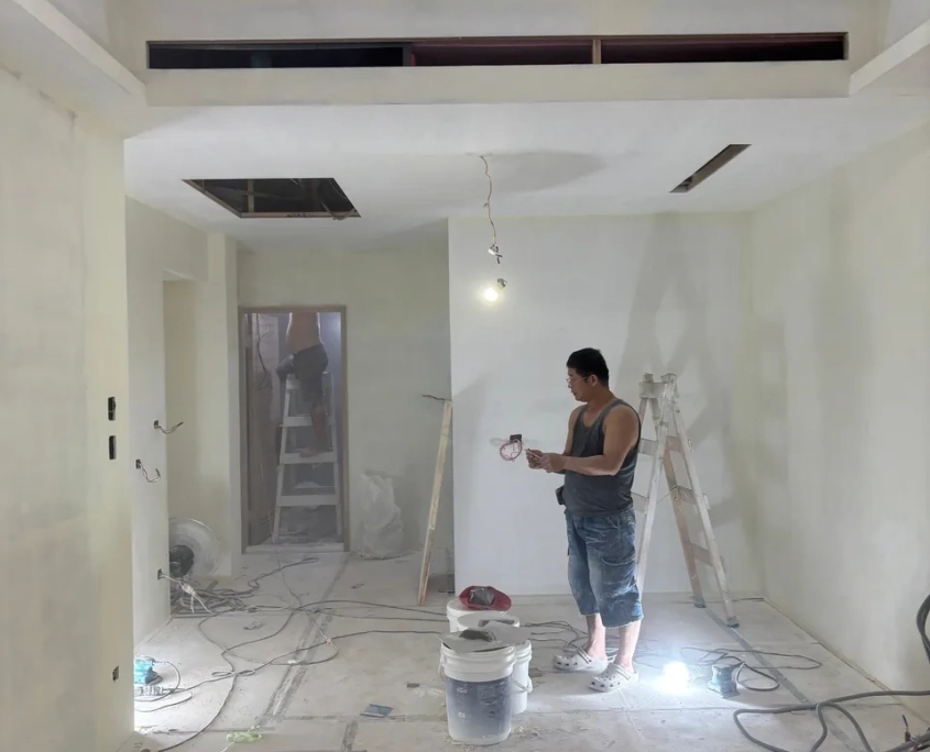 中山合江老屋翻新 07/26 工程專員巡場紀錄:打磨