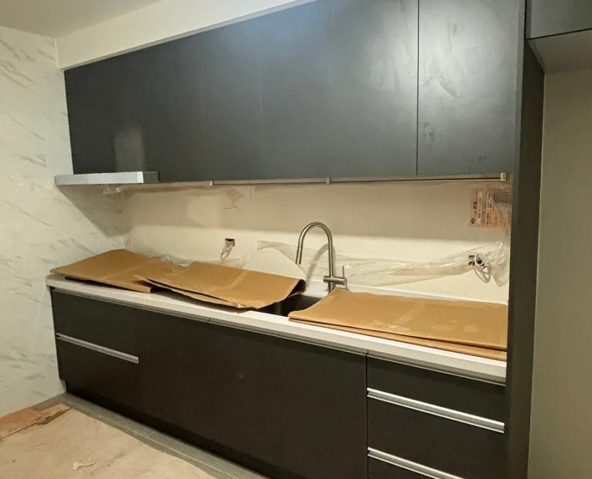 中山合江老屋翻新 08/01 工程專員巡場紀錄:廚具現況